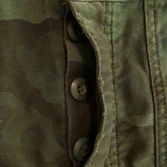 Free People Embroidered Scout Shorts Green - Picture 10 of 10